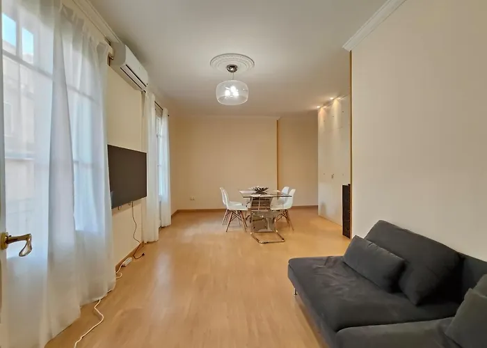 Apartamento Elegant Rambla Badal Barcelona